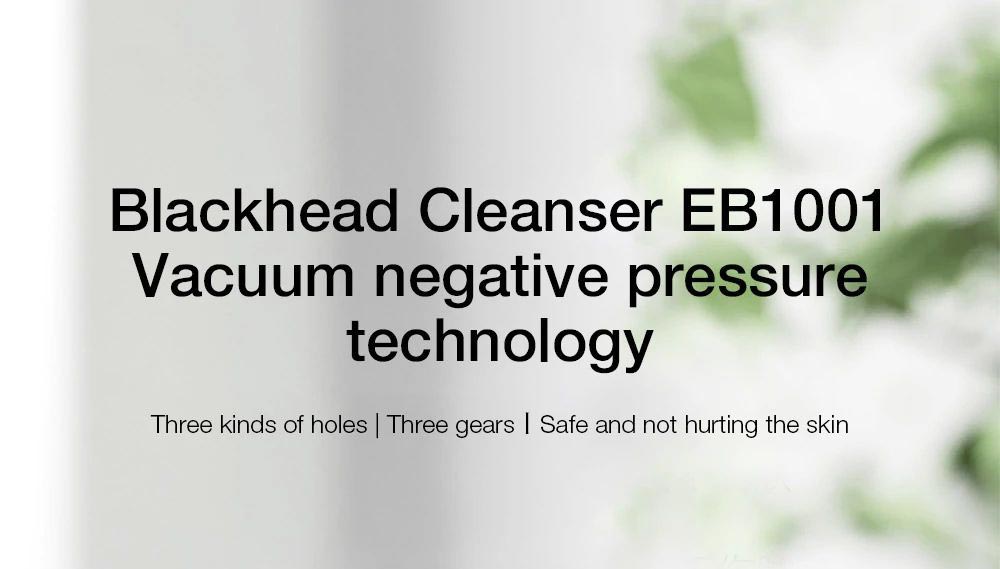 Enchen EB1001 Čistič černých teček Čistič pórů Tři rychlostní stupně Péče o pleť Přístroj na odsávání černých teček Extraktor pórů na obličej