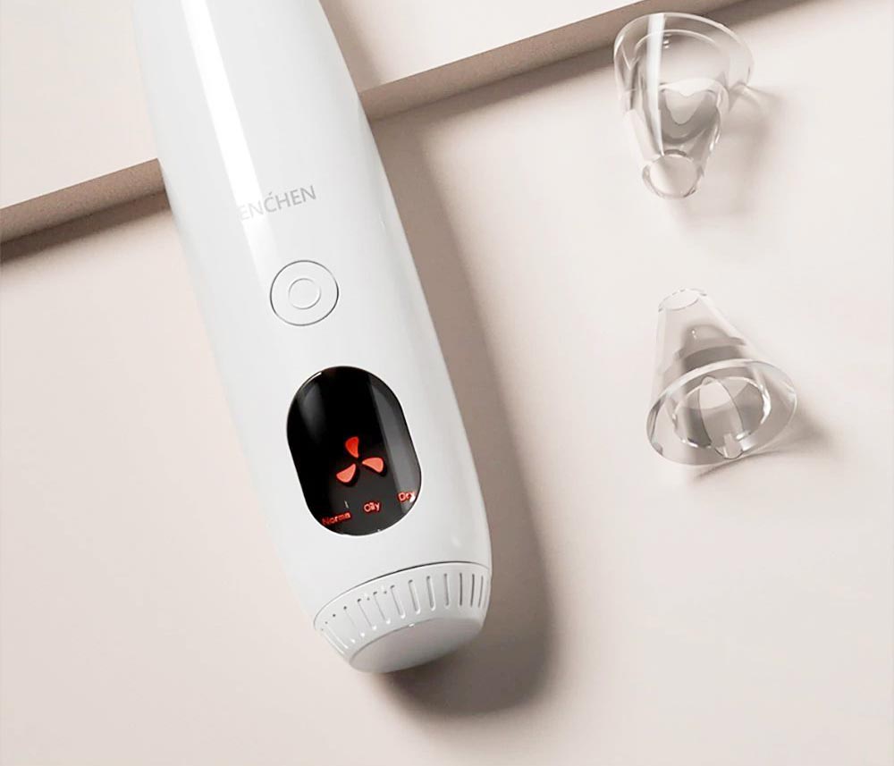 Enchen EB1001 Čistič černých teček Čistič pórů Tři rychlostní stupně Péče o pleť Přístroj na odsávání černých teček Extraktor pórů na obličej