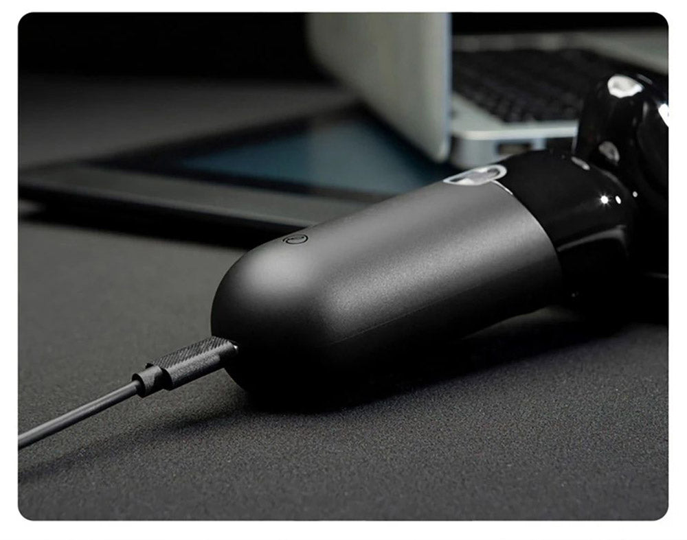 Elektrický holicí strojek Enchen Mocha S, všesměrové plovoucí hlavy, inteligentní holicí strojek proti vyrývání, magnetický, IPX7, omyvatelný