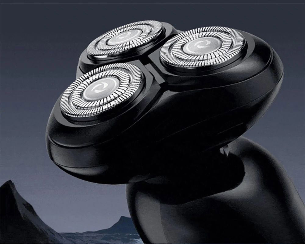 Elektrický holicí strojek Enchen Mocha S, všesměrové plovoucí hlavy, inteligentní holicí strojek proti vyrývání, magnetický, IPX7, omyvatelný