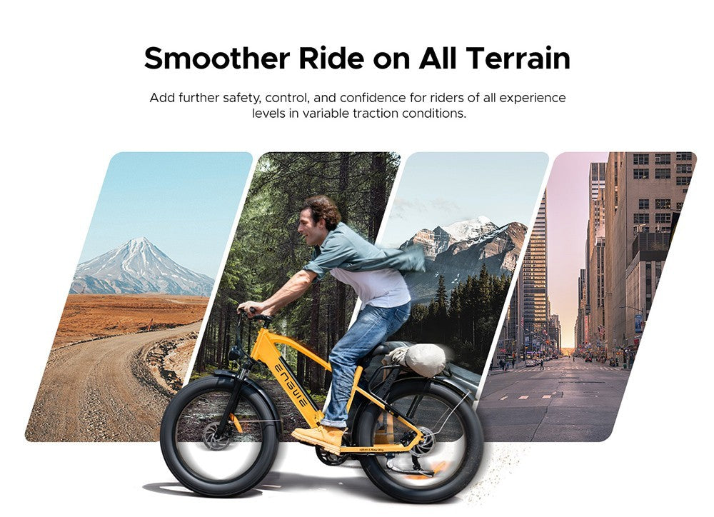 Elektrokolo ENGWE E26 ST, 48V 16AH baterie, 250W, horské kolo, Shimano 7 rychlostí, maximální dojezd 140 km, nosnost 150 kg, hydraulická brzda