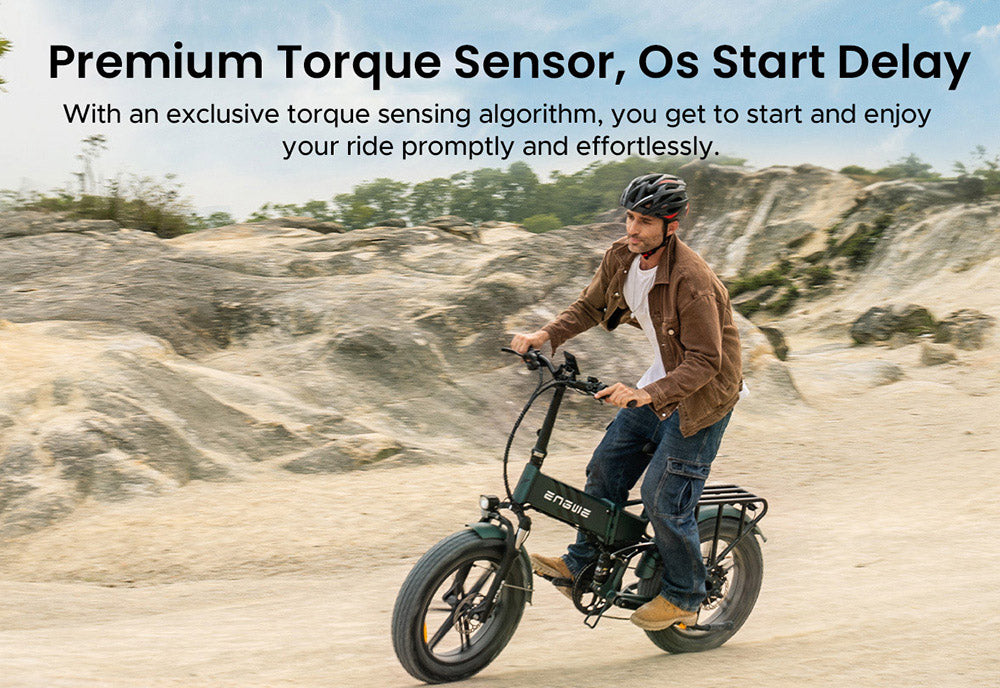 Skládací elektrokolo ENGWE ENGINE Pro 2.0, tlusté pneumatiky 20*4,0 palce, točivý moment 75 Nm, baterie 52 V 16 Ah, maximální rychlost 25 km/h, dojezd 100 km, řazení Shimano 8 rychlostí, hydraulické kotoučové brzdy, celoodpružené - černé