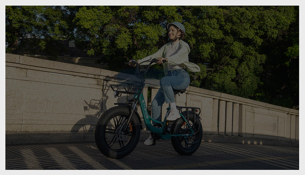 Elektrokolo ENGWE L20 BOOST, motor 250 W, baterie 48 V 13 Ah, tlusté pneumatiky 20 x 4 palce, maximální rychlost 25 km/h, maximální dojezd 126 km, senzor točivého momentu, řazení Shimano 7 rychlostí, odpružená přední vidlice, mechanické kotoučové brzdy - černé