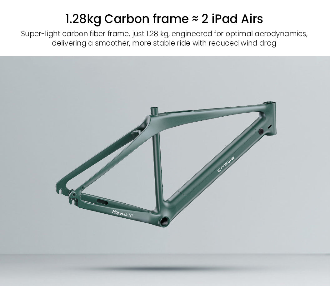 Elektrokolo ENGWE MapFour N1 Air, motor 250 W, baterie 36 V 10 Ah, pláště s drátky 700*38C, maximální rychlost 25 km/h, dojezd 100 km, mechanická kotoučová brzda vpředu a vzadu, 7 rychlostí SHIMANO, senzor točivého momentu, barevný LCD displej - uhlově šedá