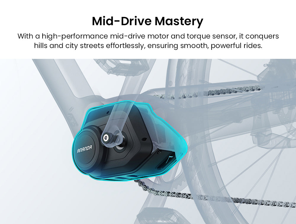 Elektrokolo ENGWE MapFour N1 Pro, motor 250 W, baterie 36 V 10 Ah, pláště s drátky 700*42C, maximální rychlost 25 km/h, dojezd 100 km, hydraulické kotoučové brzdy vpředu a vzadu, 7stupňová převodovka Shimano, senzor točivého momentu, LED barevný displej - zelený