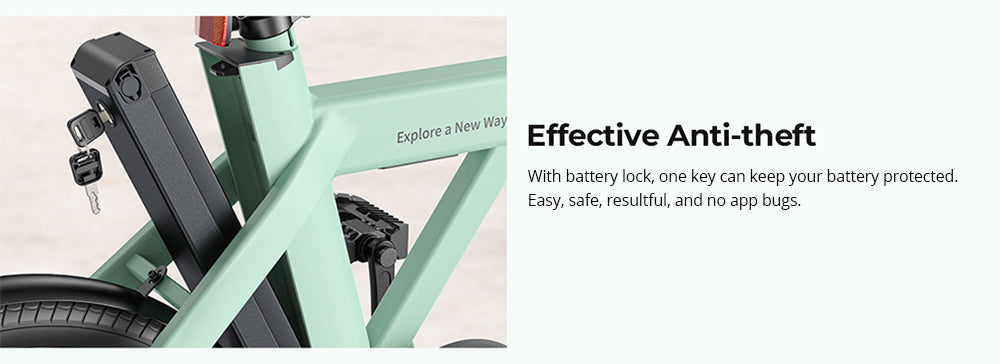 Skládací elektrokolo ENGWE P20, tichý motor 250 W, senzor točivého momentu, baterie 36 V 9,6 A, pneumatiky 20*1,95 palce, maximální rychlost 25 km/h, dojezd 100 km, hydraulické kotoučové brzdy - zelené