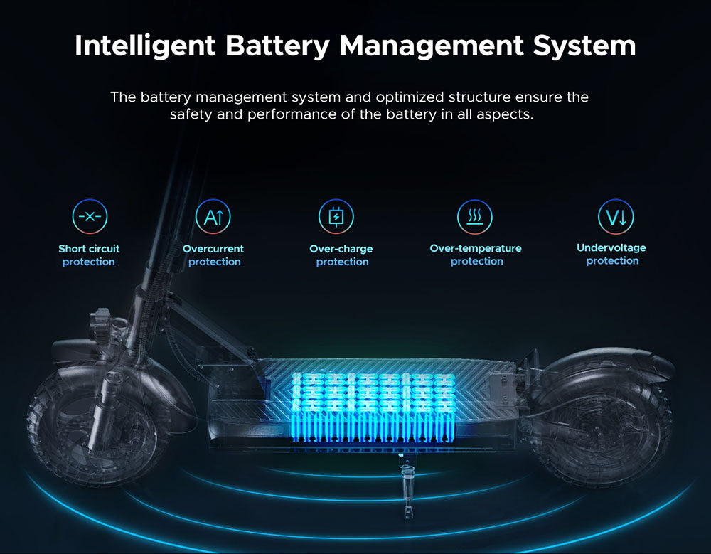 Elektrická koloběžka ENGWE Y600, motor 600 W, baterie 48 V 18,2 Ah, tlusté pneumatiky 10*4 palce, maximální rychlost 25 km/h, dojezd 70 km, mechanická kotoučová brzda, odnímatelné sedadlo