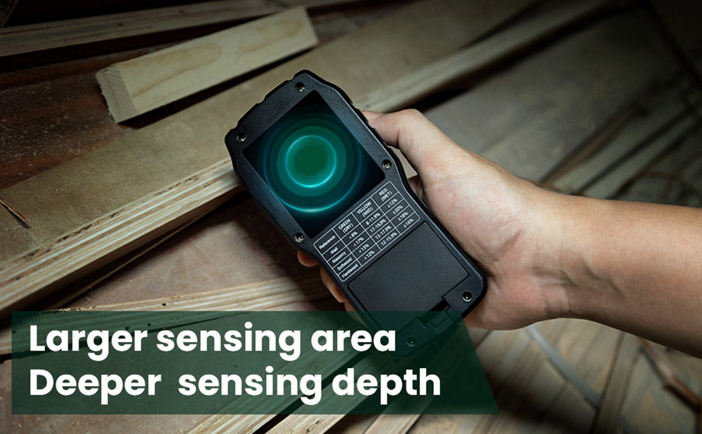 Bezkolíkový vlhkoměr dřeva ERICKHILL EWM04