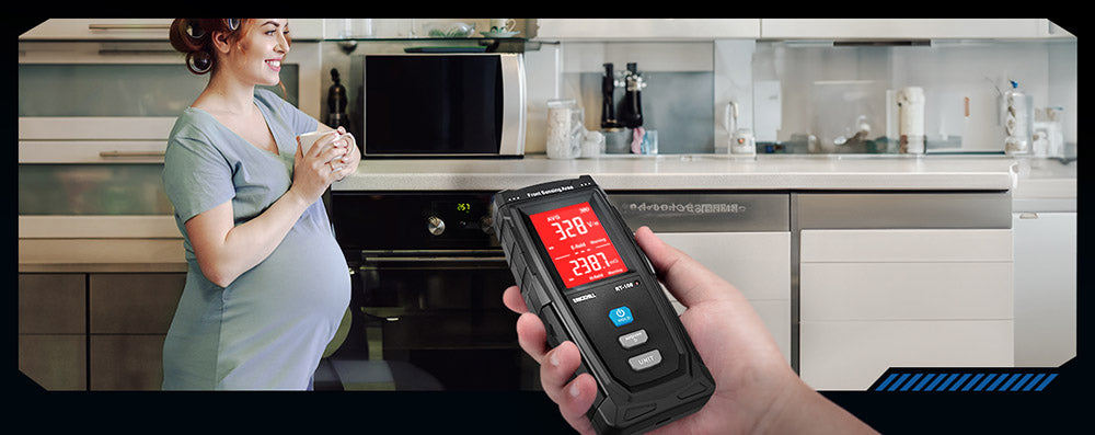 ERICKHILL RT-100 EMF metr, ruční detektor záření elektromagnetického pole