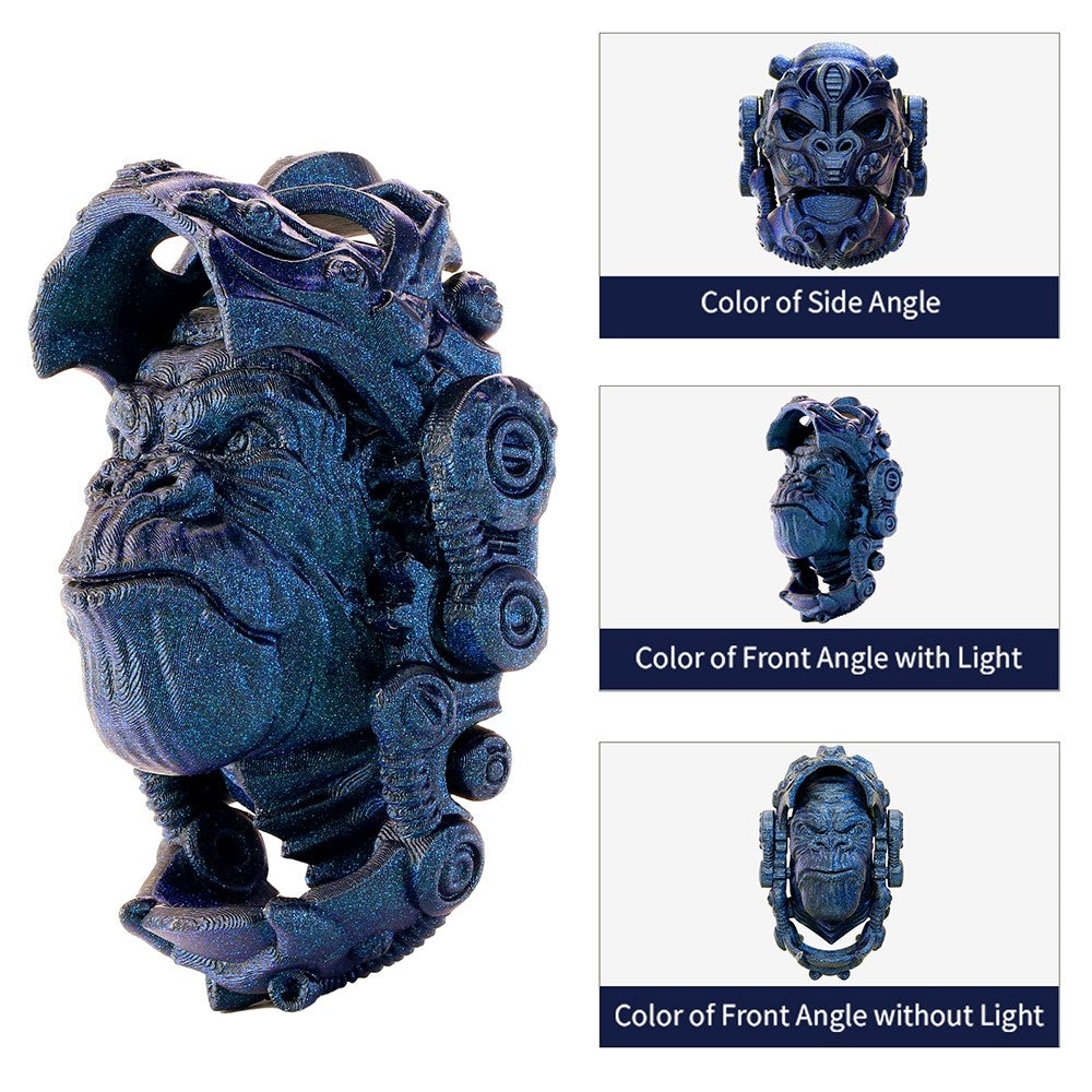 ERYONE PLA filament s páleným titanem 1kg - modrý