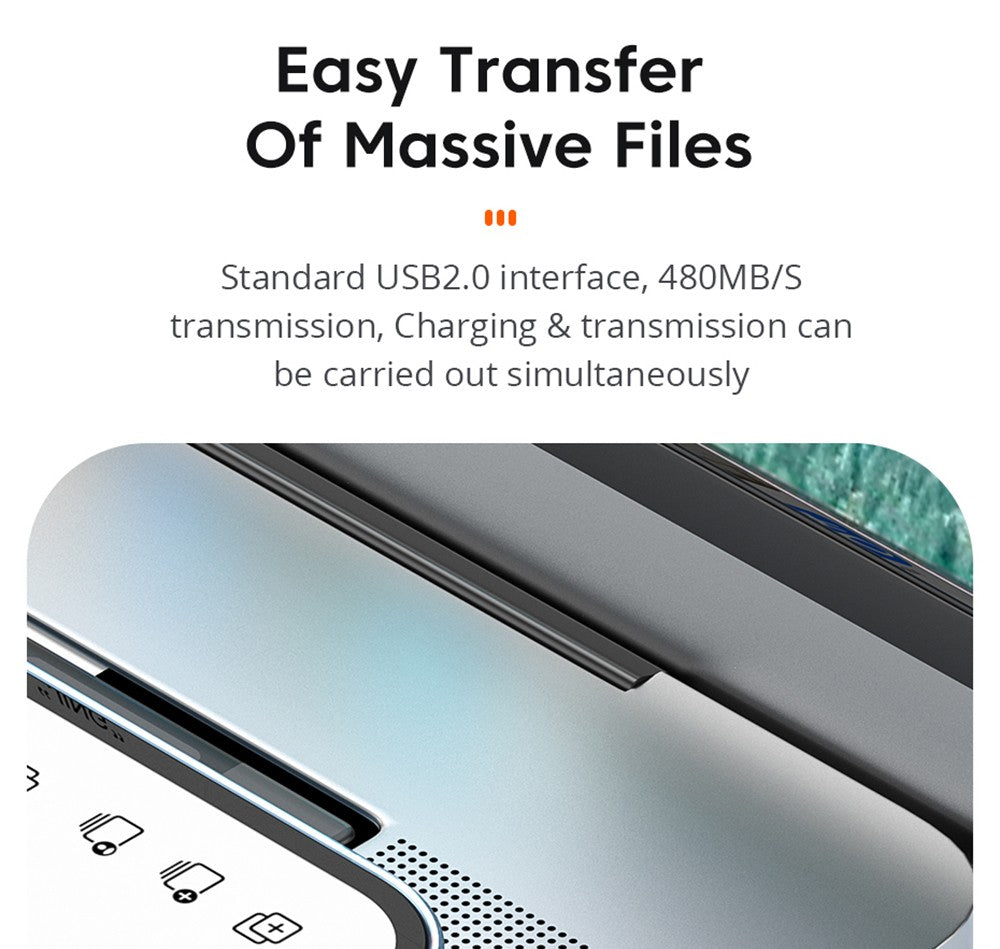 Datový kabel ESSAGER 100W Type-C na Type-C, rychlé nabíjení PD, přenosová rychlost 480 Mbps, pro MacBook / Tablet / Mobilní telefon Huawei Samsung - kabel 1 m