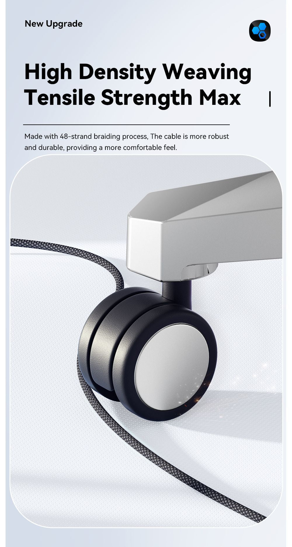 Nabíjecí kabel ESSAGER 29W 3A Type-C na Lightning, USB 2.0 480 Mbps, magnetická adsorpce, flexibilní a nastavitelný, chytrý čip, 1 m