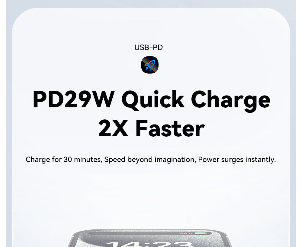 Nabíjecí kabel ESSAGER 29W 3A Type-C na Lightning, USB 2.0 480 Mbps, magnetická adsorpce, flexibilní a nastavitelný, chytrý čip, 1 m