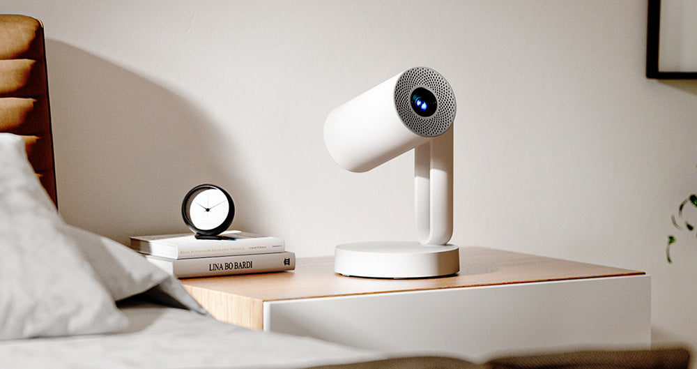 Projektor ETOE Starfish, Android TV 11.0, rotace 140°, 250 ANSI, dekódování 4K, automatická korekce lichoběžníkového zkreslení, vestavěný Chromecast, 5W reproduktor