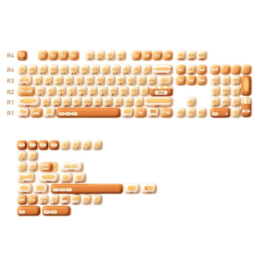Akko Bun Wonderland MOG Profile Keycap Set (138-key)