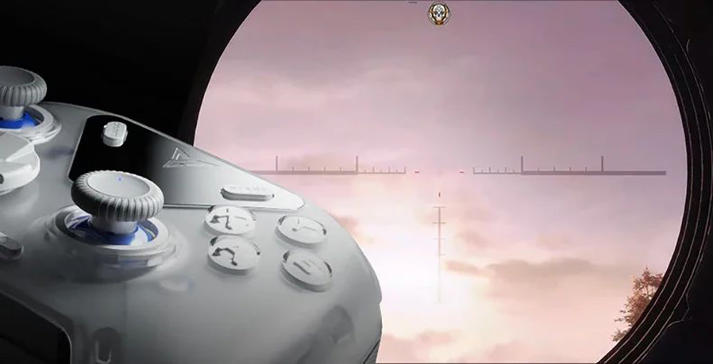 Herní ovladač Flydigi APEX 4, spouštěč s force feedbackem, joystick z lehké slitiny s nastavitelnou silou, frekvence dotazování 1000 Hz, LCD displej, kompatibilní s PC, NS, TV, Androidem a notebookem