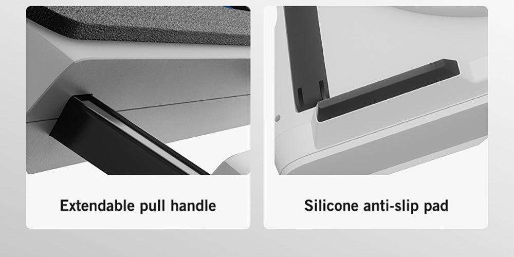 Chladicí základna pro notebook Flydigi BS1, 4 režimy chlazení, inteligentní regulace teploty s proměnnou frekvencí