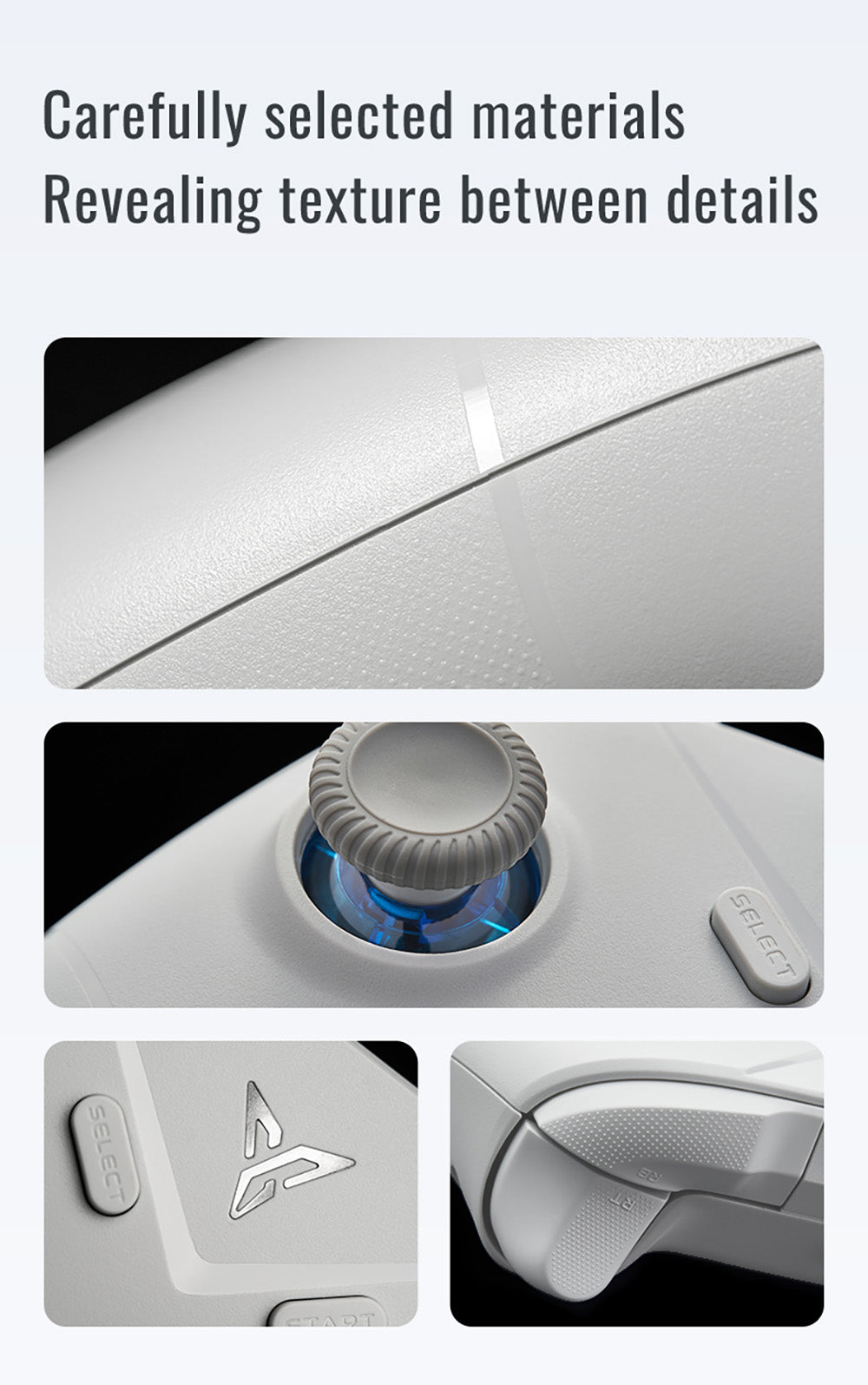 Herní ovladač Flydigi Direwolf 3, Hallův spouštěč, frekvence dotazování 1000 Hz, kompatibilní s PC / Switch / Apple / Android