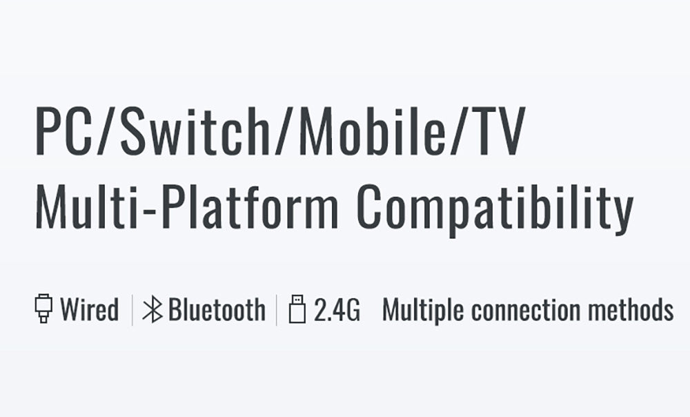 Herní ovladač Flydigi Direwolf 3, Hallův spouštěč, frekvence dotazování 1000 Hz, kompatibilní s PC / Switch / Apple / Android