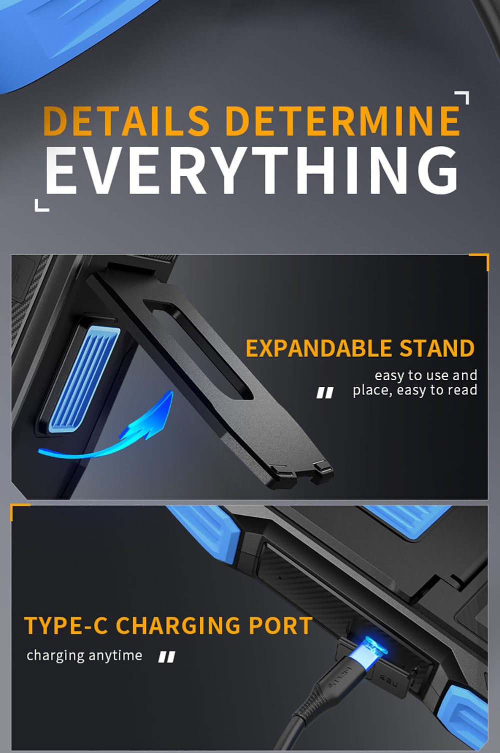 FNIRSI 2C53T 3v1 osciloskopový multimetr, generátor signálu, dvoukanálový, šířka pásma 50 MHz, vzorkovací frekvence 250 MS/s, 19999 číslic, napětí, proud, kondenzátor, rezistor, test diod - standardní verze