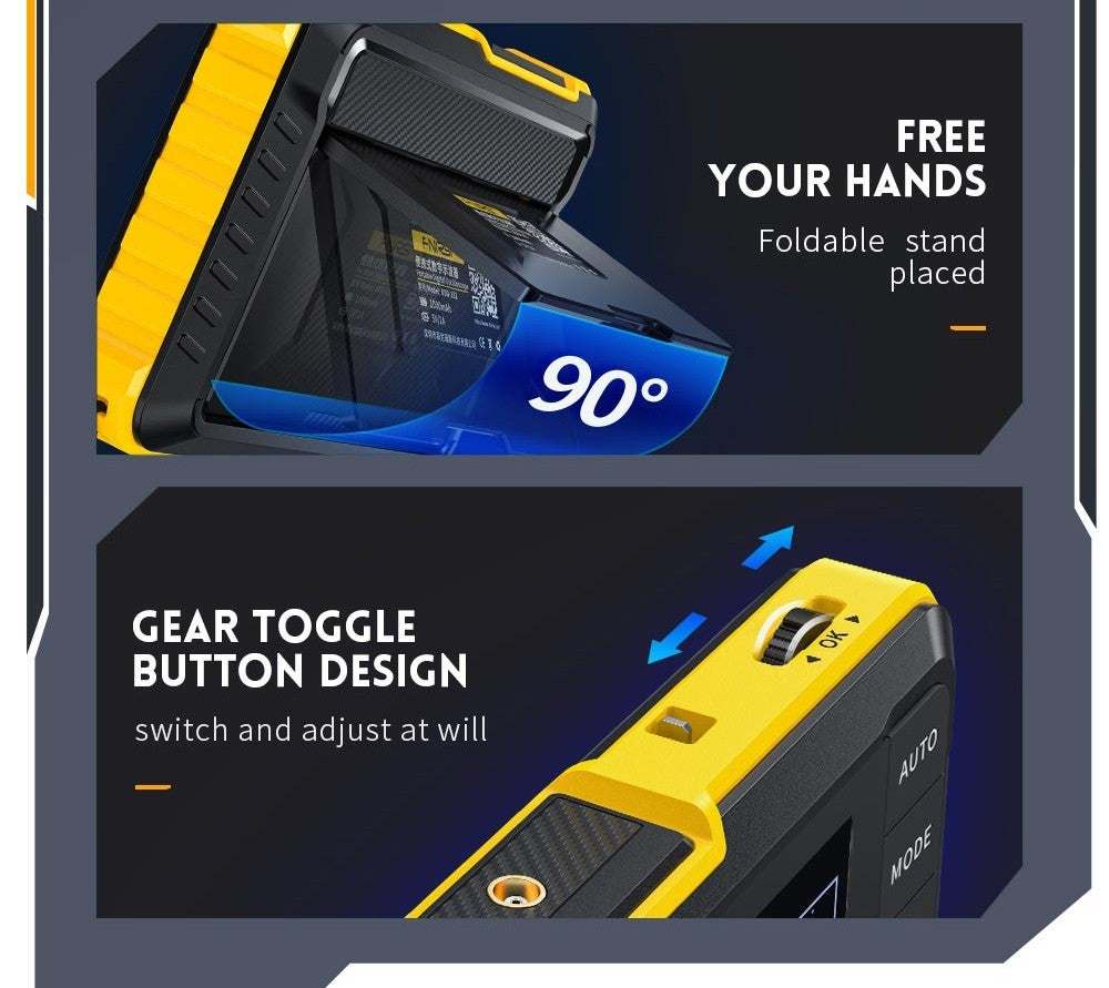 Mini ruční digitální osciloskop FNIRSI DSO152 s vysokonapěťovou sondou P6100, vzorkovací frekvencí 2,5 MSa/s, šířkou pásma 200 kHz