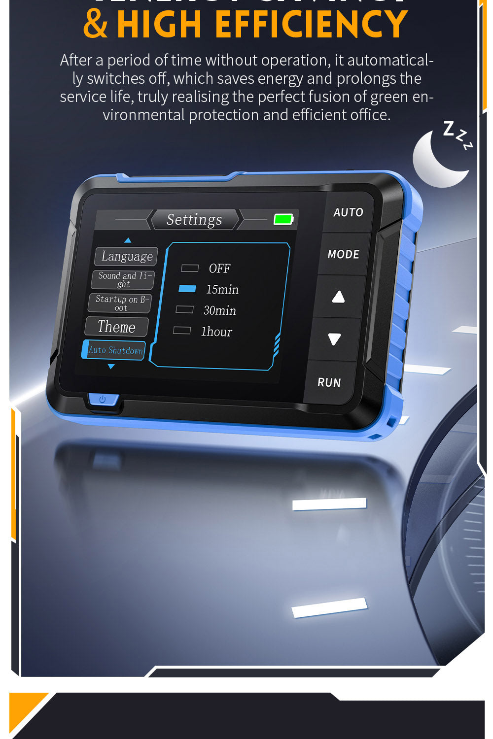 Digitální osciloskop FNIRSI DSO153, 2,8palcová obrazovka, automatické nastavení, lithiová baterie 1000 mAh, kalibrace 1 kHz, obdélníkový signál, šířka pásma 1 MHz, vzorkovací frekvence 5 MS/s, prémiová verze