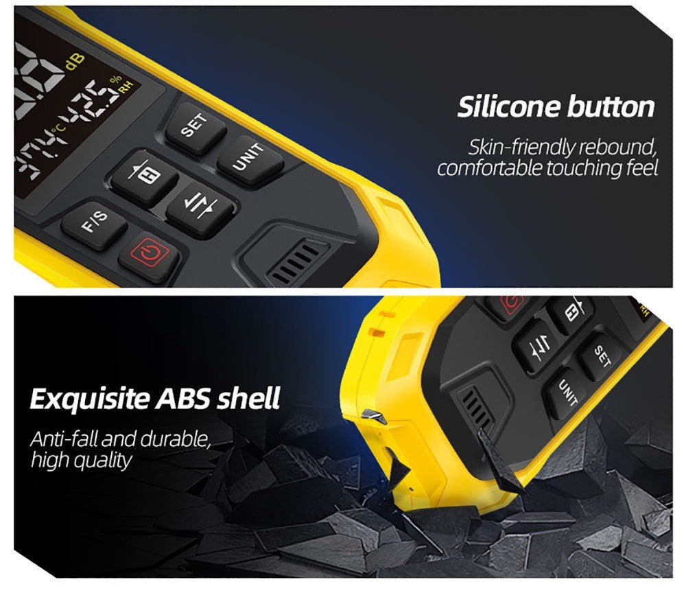 FNIRSI FDM01 Digitální měřič decibelů hluku, ruční přístroj na měření hladiny hluku, rozsah měření 30-130 dB