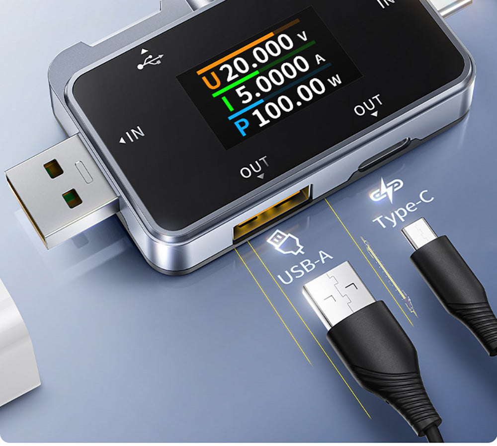 USB tester FNIRSI FNAC-28 2v1 Type-C