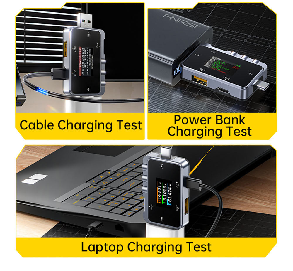 USB tester FNIRSI FNAC-28 2v1 Type-C