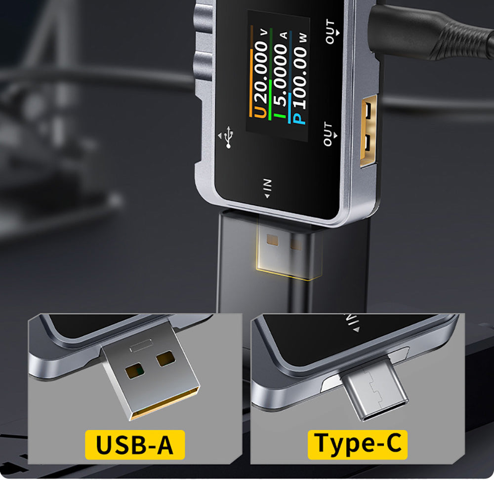 USB tester FNIRSI FNAC-28 2v1 Type-C