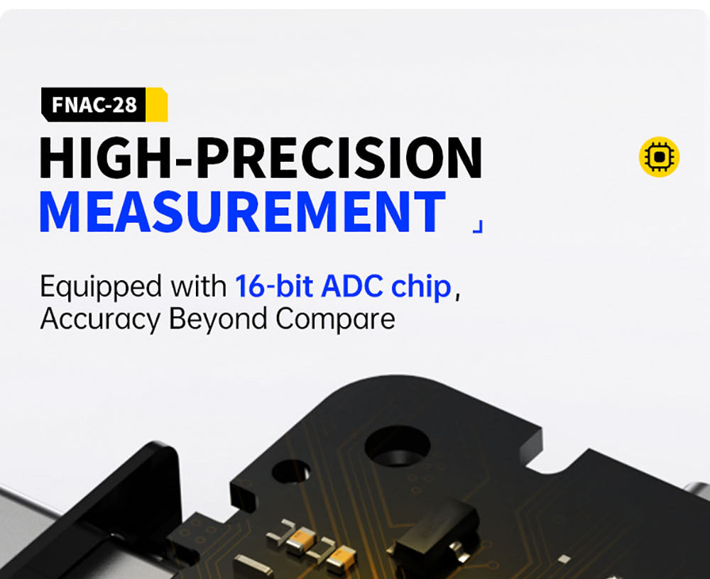 USB tester FNIRSI FNAC-28 2v1 Type-C