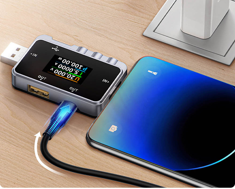 USB tester FNIRSI FNAC-28 2v1 Type-C