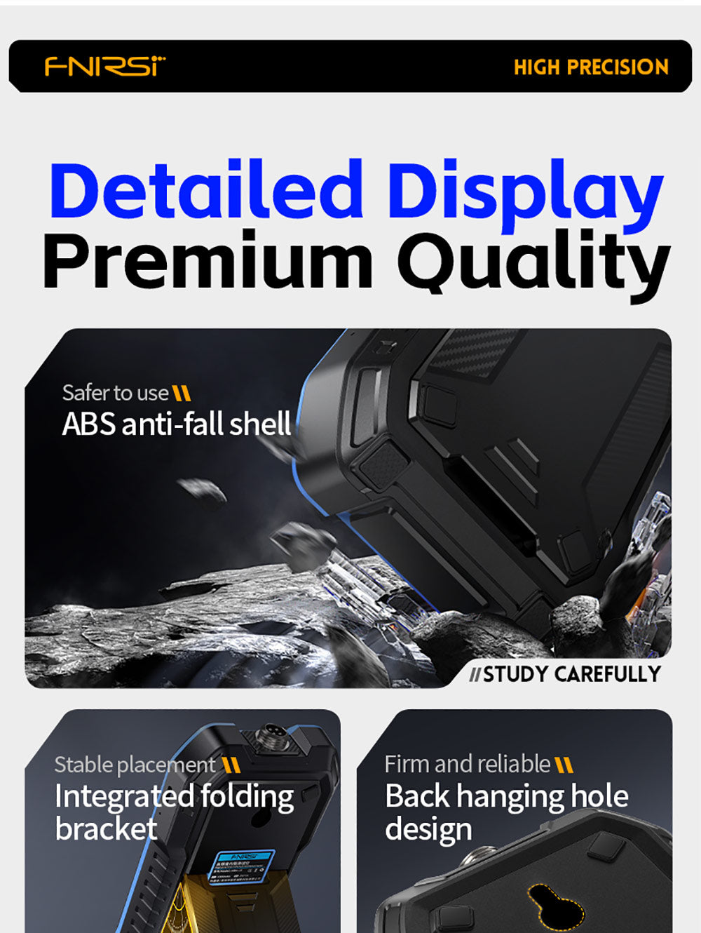 Tester vnitřního odporu baterie FNIRSI HRM-10