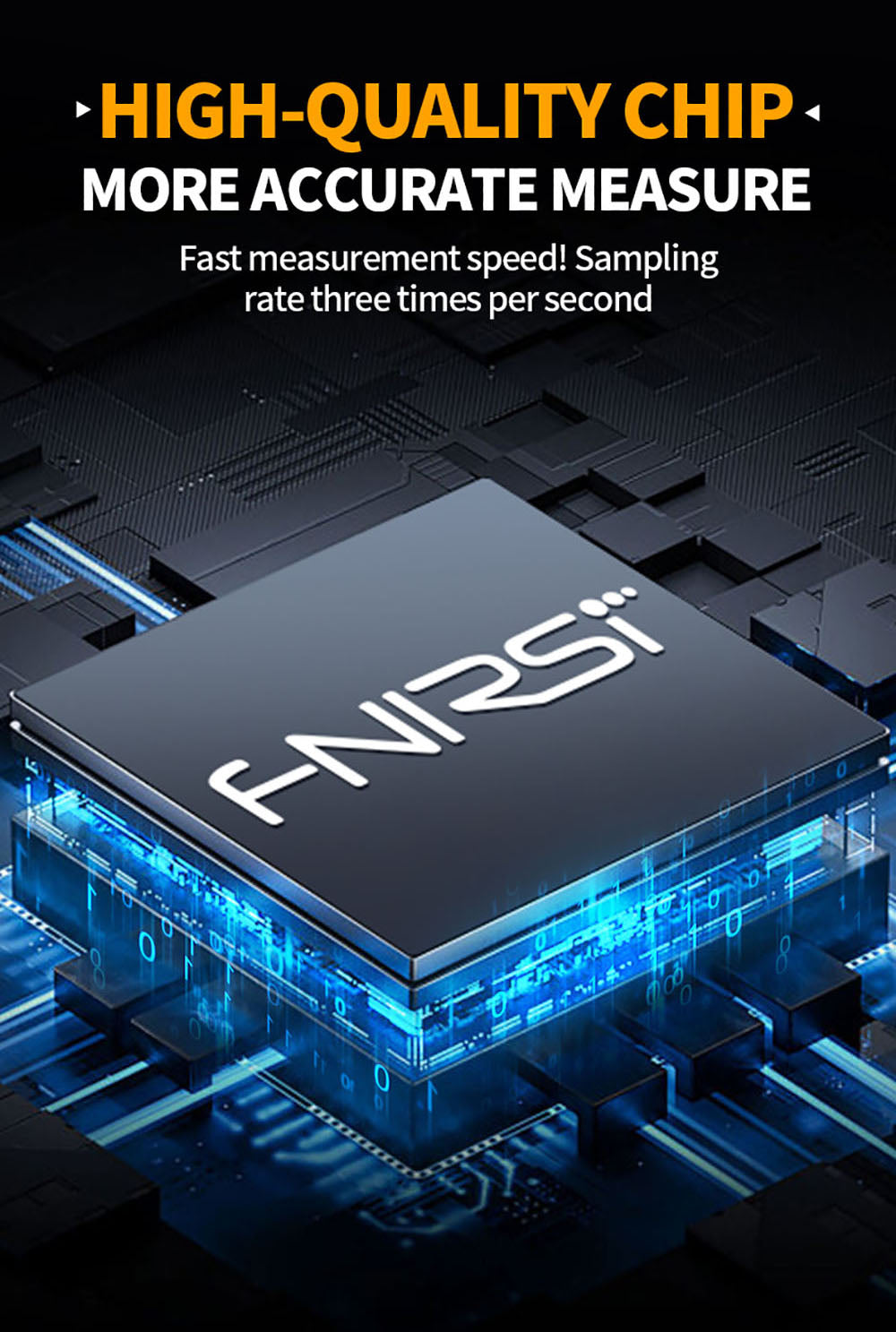 Digitální klešťový měřič FNIRSI MC40, 6000 číslic True RMS, automatický rozsah, měření proudu 600 A