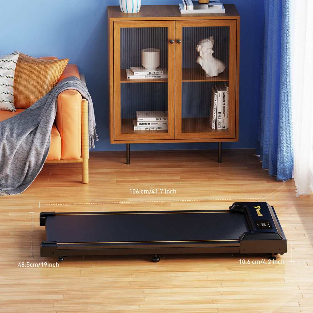 Běžecký pás Formill FT-21 s podložkou na chůzi, motor 2,5 HP, LED displej, maximální zatížení 90 kg, rychlost 1–6 km/h