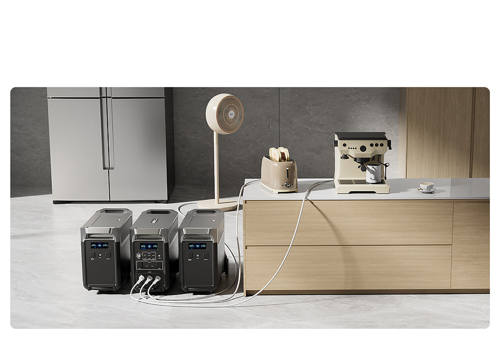 Rozšiřující baterie FOSSiBOT FB3840, 3840Wh LiFePO4 baterie pro F3600 Pro