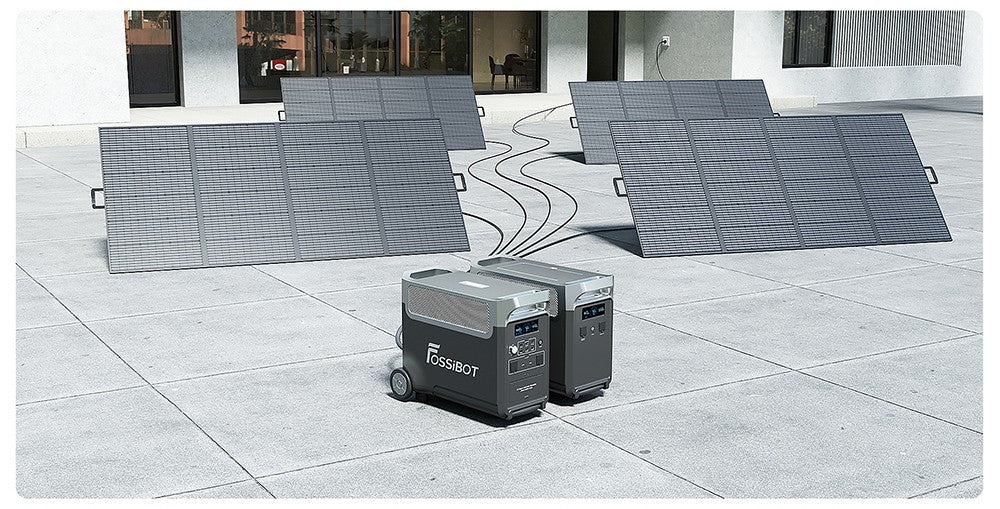 Rozšiřující baterie FOSSiBOT FB3840, 3840Wh LiFePO4 baterie pro F3600 Pro