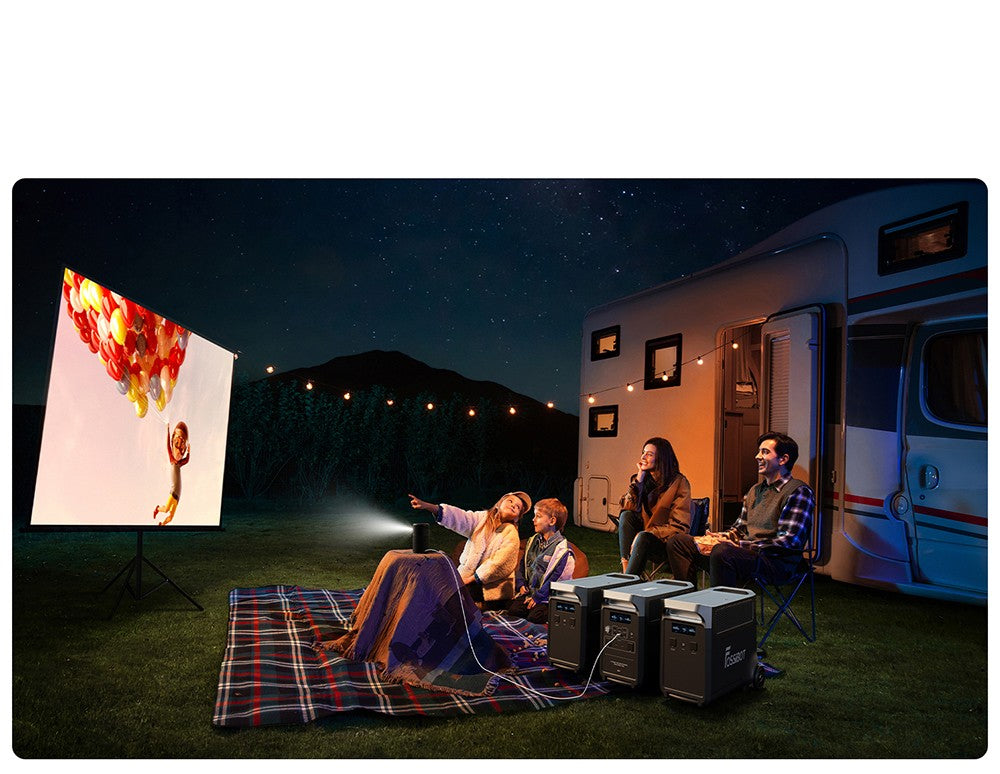 Rozšiřující baterie FOSSiBOT FB3840, 3840Wh LiFePO4 baterie pro F3600 Pro