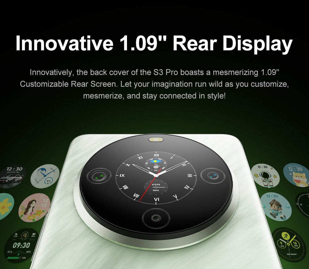 Chytrý telefon FOSSiBOT S3 Pro 4G, 6,67