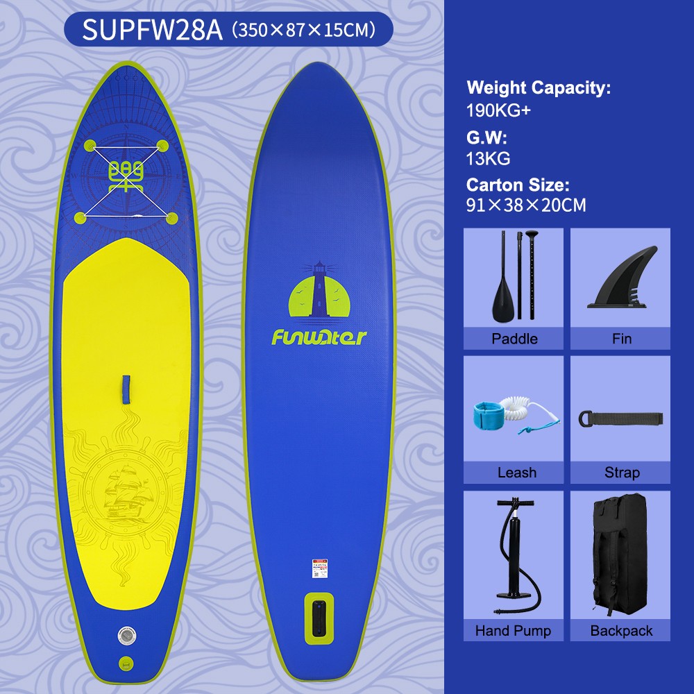 Pádlovací deska FunWater SUPFW28A 350*87*15 cm