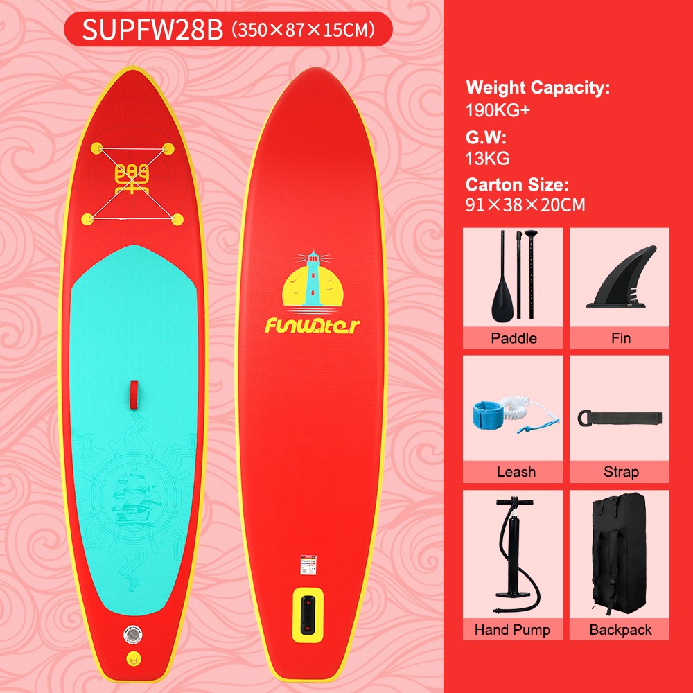 Pádlovací deska Funwater SUPFW28B 350*87*15 cm