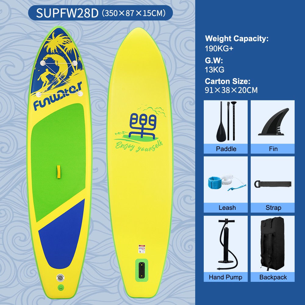 Pádlovací deska FunWater SUPFW28D 350*87*15 cm