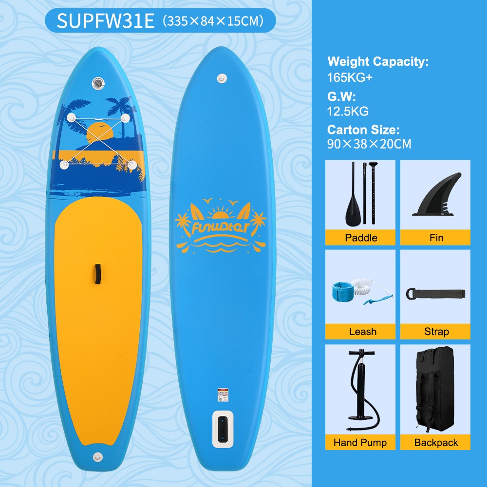 Pádlovací deska FunWater SUPFW31E 335*84*15 cm