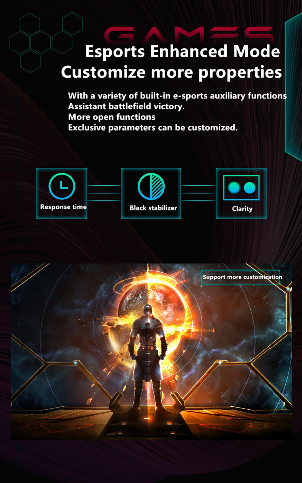 29palcový monitor FYHXele FY29Q2H, rozlišení 2560*1080 WFHD 21:9 IPS, obnovovací frekvence 200 Hz, doba odezvy 1 ms, 100% sRGB, kontrast 1000:1, kompatibilita s FreeSync a G-Sync, HDR, Game Plus, DC Dimming, 2x DP 1.4, 2x HDMI 2.1, 1x audio, nastavení náklonu a držák VESA