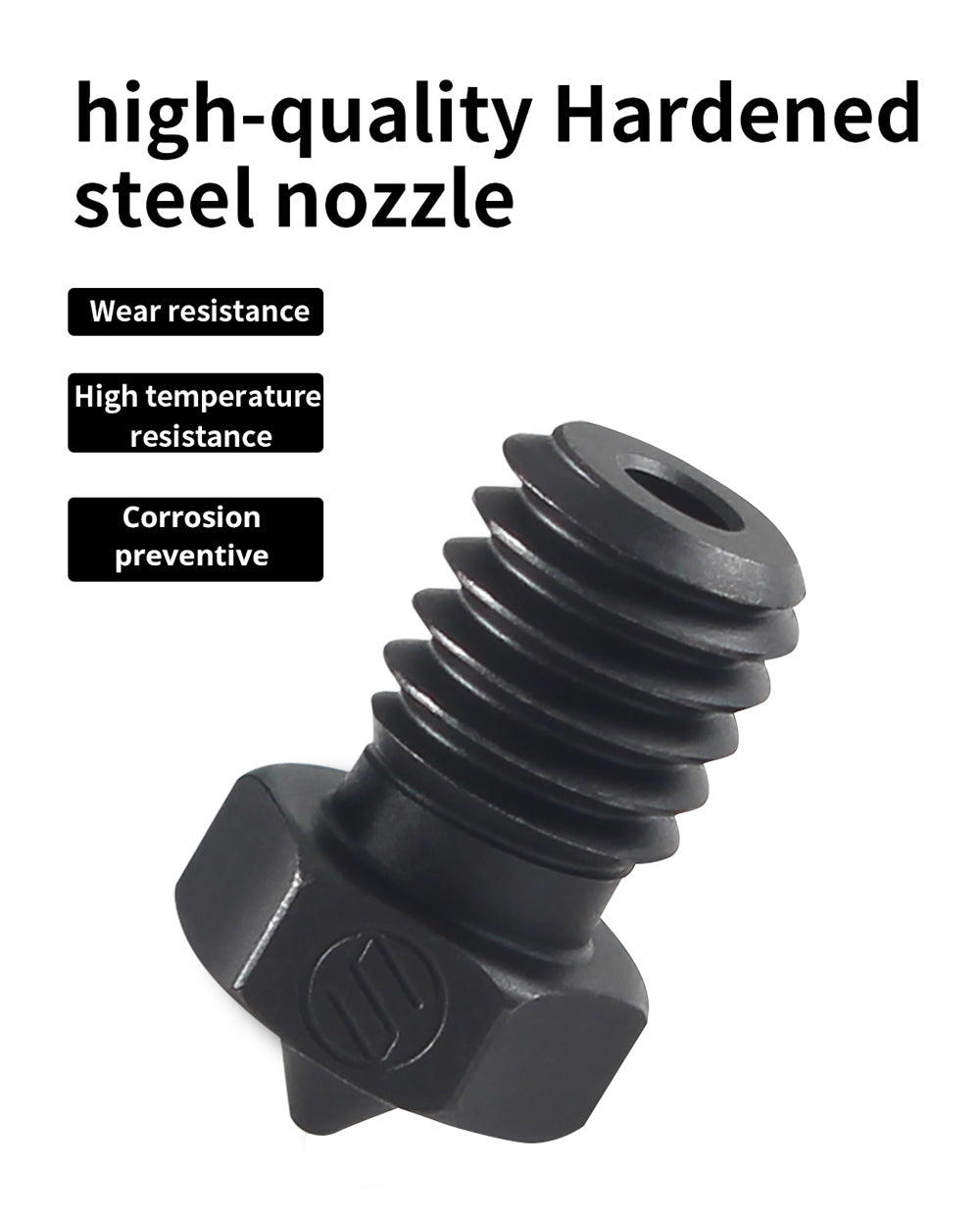 Tryska FYSETC E3D V6 0,3 mm z karbidu wolframu pro tiskárnu VORON2.4/Trident/MK3S