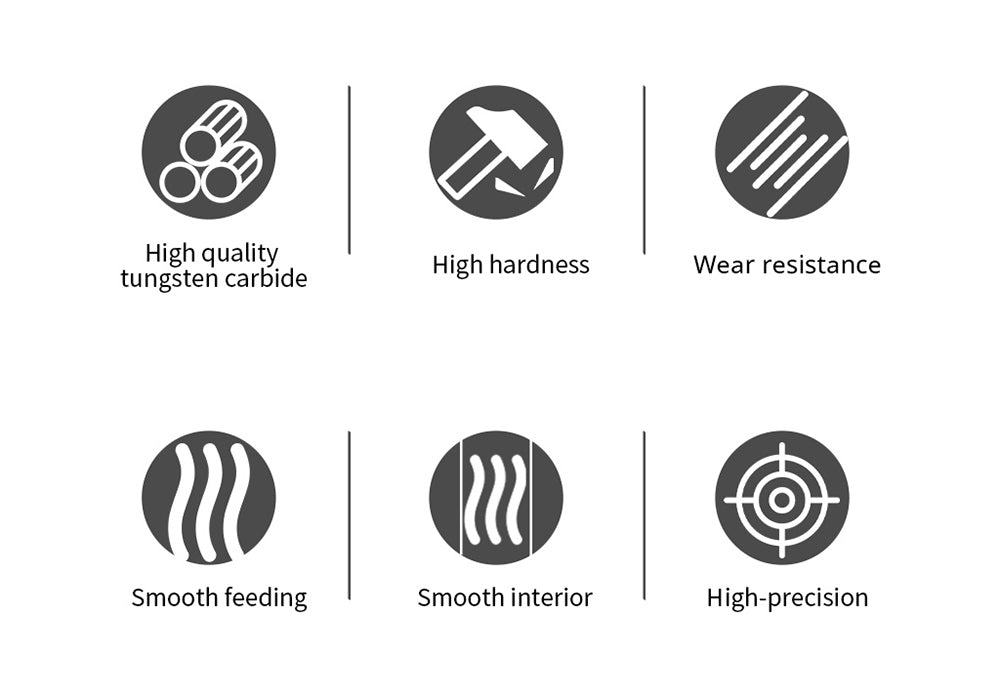 Tryska FYSETC E3D V6 0,3 mm z karbidu wolframu pro tiskárnu VORON2.4/Trident/MK3S