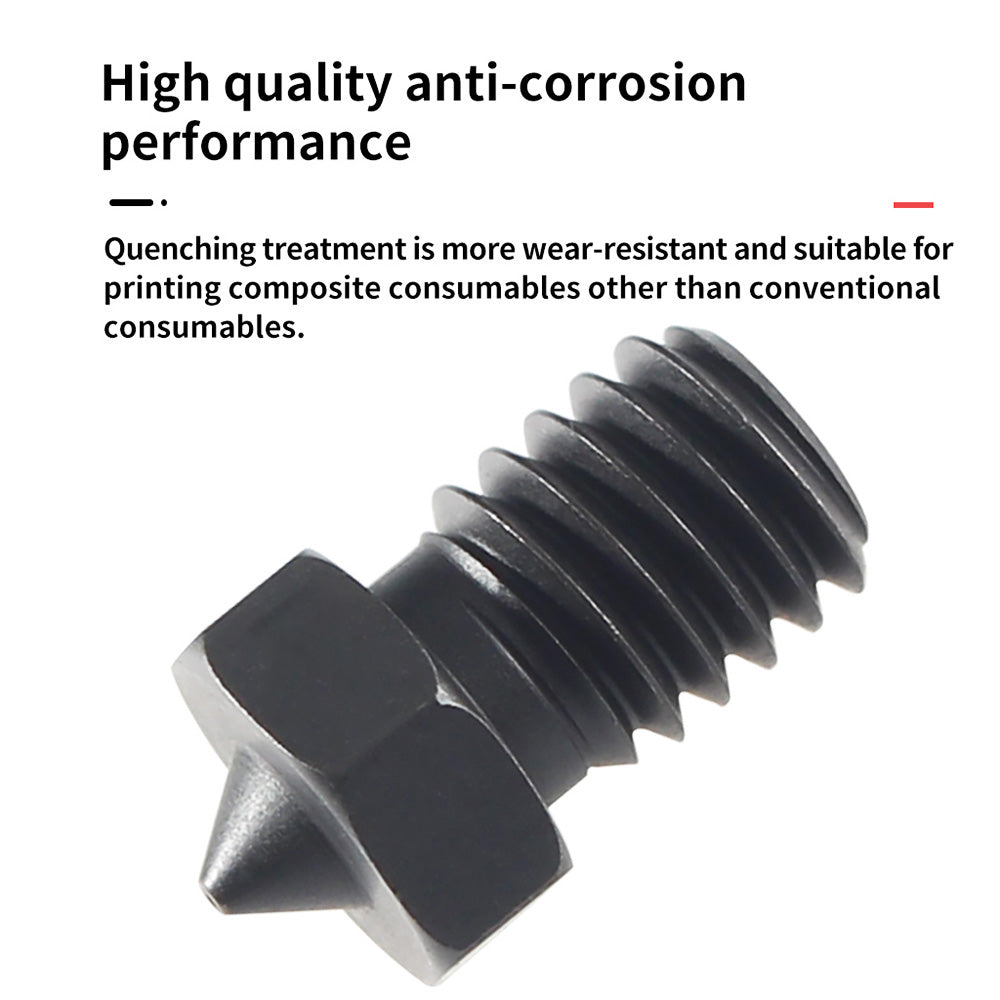 Tryska FYSETC E3D V6 0,3 mm z karbidu wolframu pro 3D tiskárnu VORON2.4/Trident/MK3S