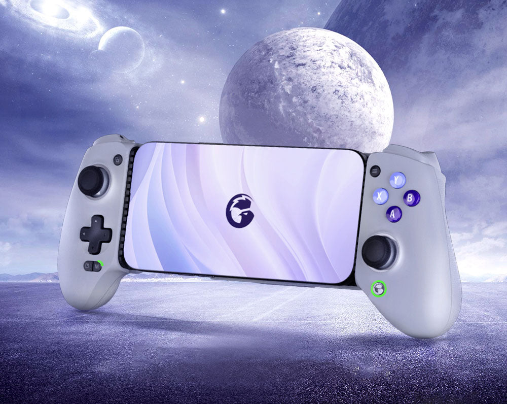 Mobilní herní ovladač GameSir G8 typu C, gamepad typu Plug and Play s joysticky s Hallovým efektem/Hallovým triggerem, 3,5mm audio jack, kompatibilní s Androidem a iPhonem řady 15