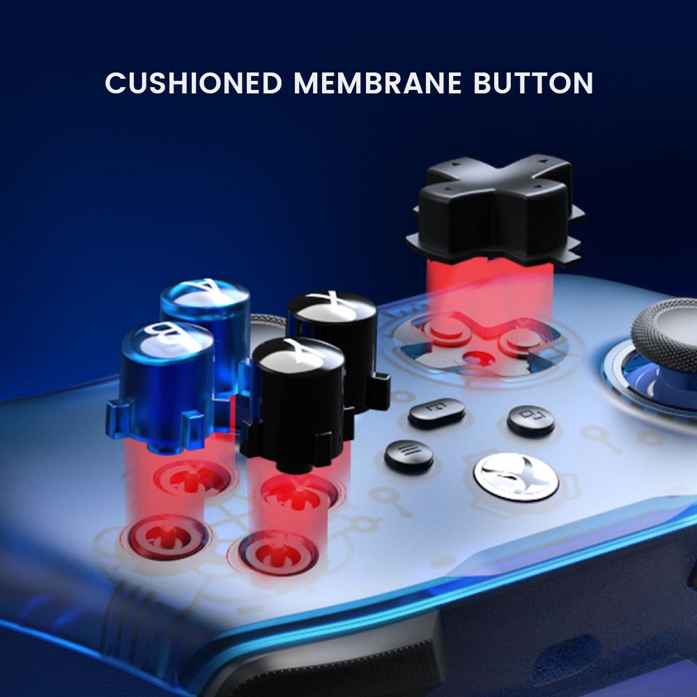 [Certifikace pro Xbox] Drátový herní ovladač GameSir T7, 1 měsíc zdarma XGPU, páčky Hallova efektu, Hallovy triggery, kompatibilní s Xbox a Xbox One řady X/S, Steam, Windows 10/11 - rubínově červený