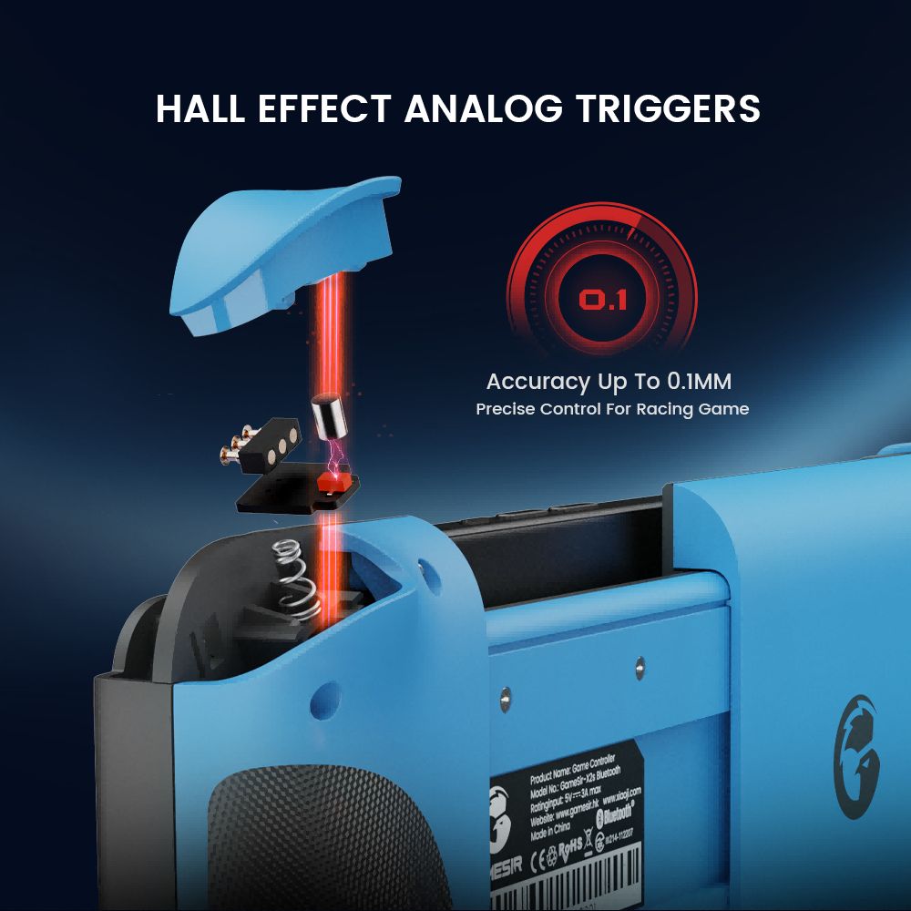 Bezdrátový mobilní herní ovladač GameSir X2s Bluetooth